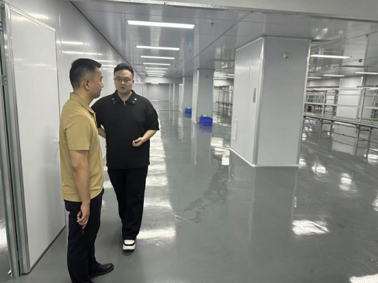 高邮市审计局关注招引企业发展质态情况